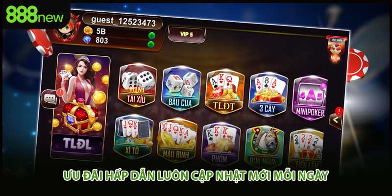 Ưu đãi hấp dẫn luôn cập nhật mới mỗi ngày